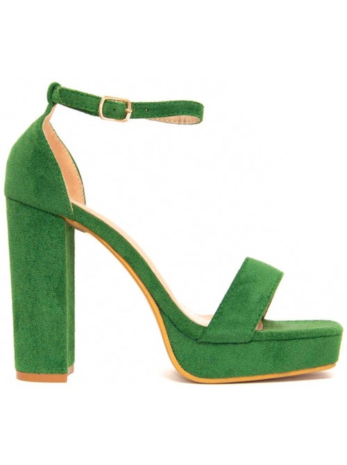 Sandali Con Tacco Materiale Sintetico Montevita - Kiabi