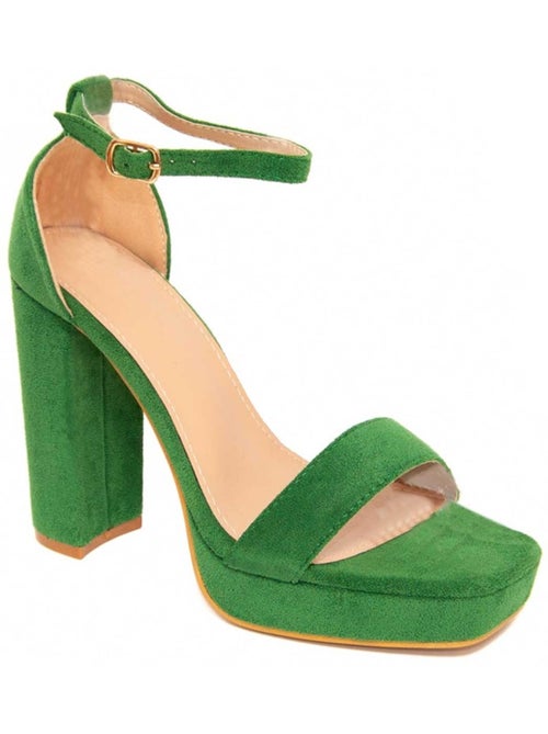 Sandali Con Tacco Materiale Sintetico Montevita - Kiabi