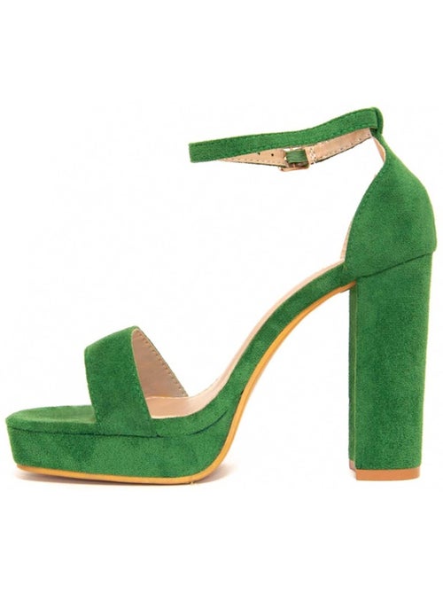 Sandali Con Tacco Materiale Sintetico Montevita - Kiabi