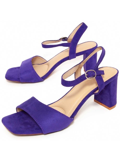 Sandali Con Tacco Materiale Sintetico Montevita - Kiabi Sandali Con Tacco Materiale Sintetico Montevita - Kiabi