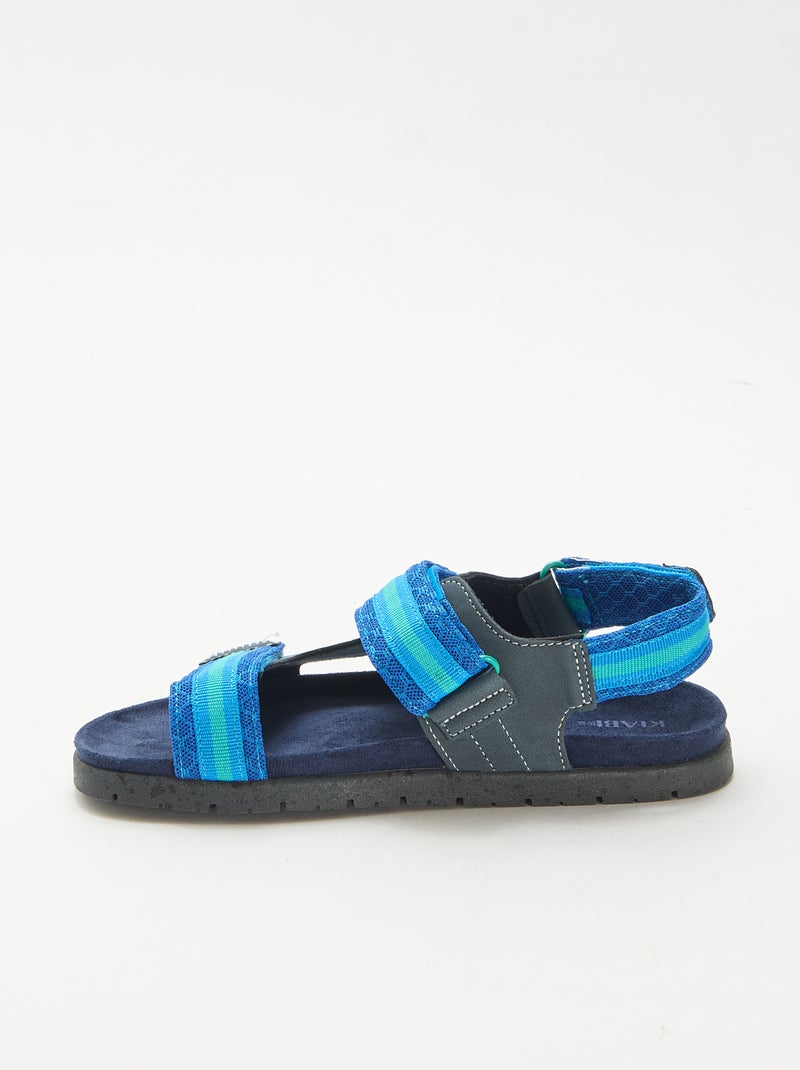 Sandali con velcro Blu - Kiabi