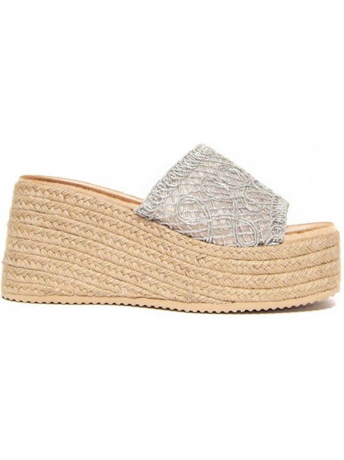 Sandali Con Zeppa Materiale Sintetico Montevita - Kiabi Sandali Con Zeppa Materiale Sintetico Montevita - Kiabi