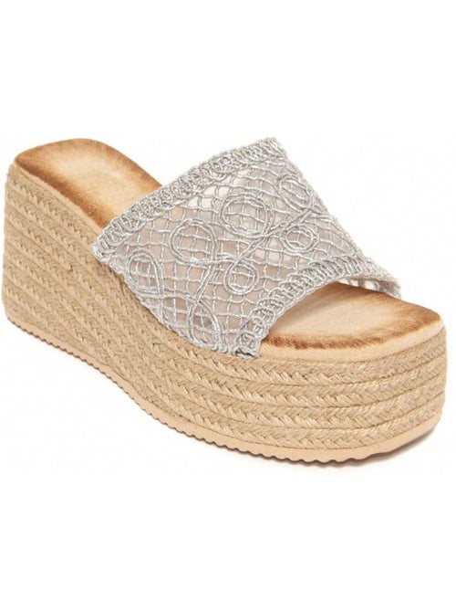 Sandali Con Zeppa Materiale Sintetico Montevita - Kiabi