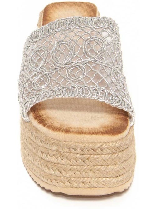 Sandali Con Zeppa Materiale Sintetico Montevita - Kiabi