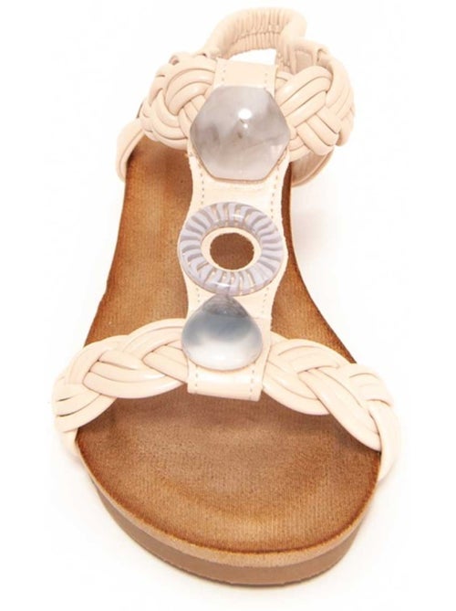 Sandali Con Zeppa Materiale Sintetico Montevita - Kiabi