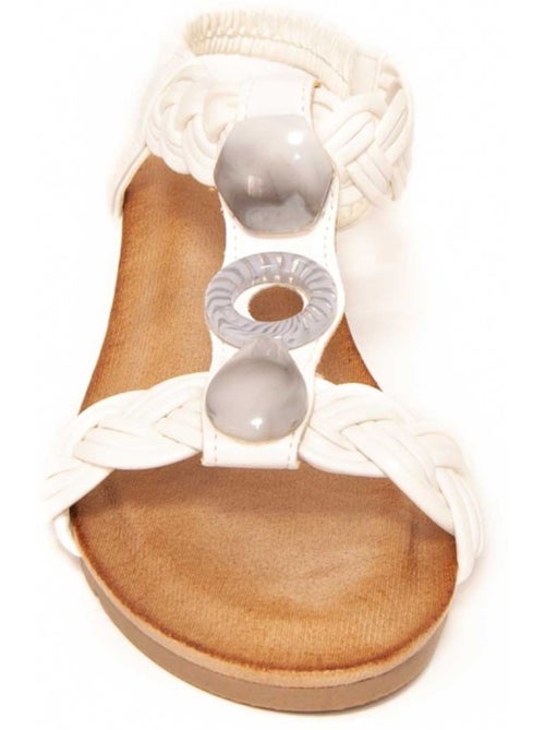 Sandali Con Zeppa Materiale Sintetico Montevita - Kiabi