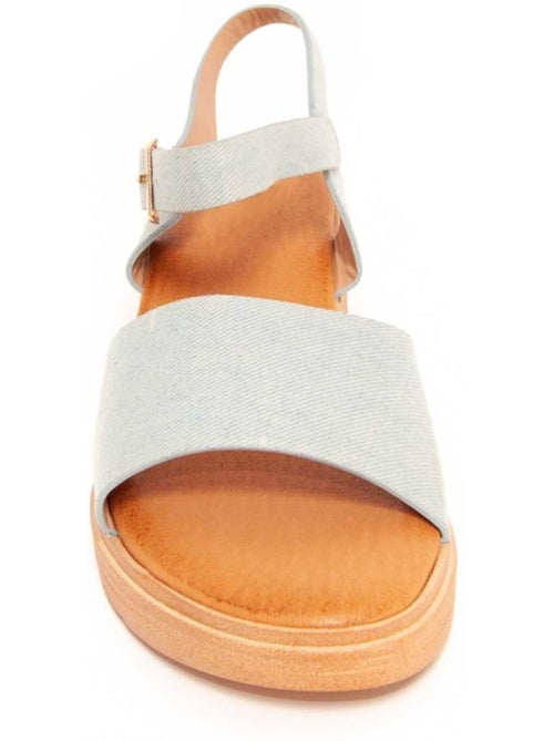 Sandali Con Zeppa Materiale Sintetico Montevita - Kiabi