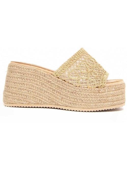 Sandali Con Zeppa Materiale Sintetico Montevita - Kiabi