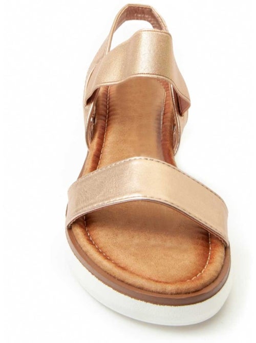 Sandali Con Zeppa Materiale Sintetico Montevita - Kiabi