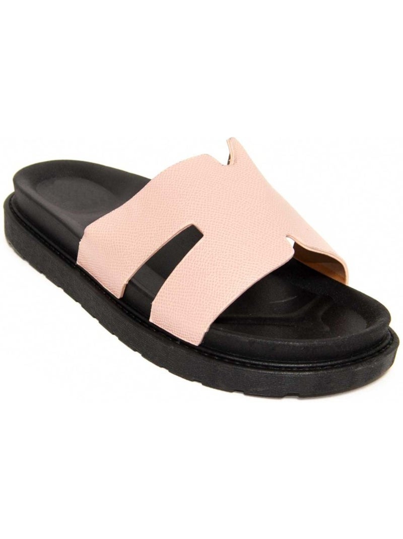 Sandali Con Zeppa Materiale Sintetico Montevita Multicolore - Kiabi