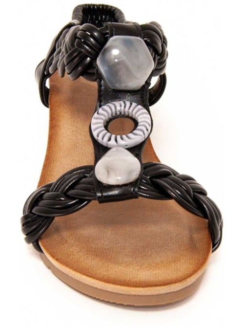 Sandali Con Zeppa Materiale Sintetico Montevita - Kiabi