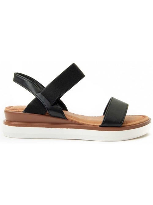 Sandali Con Zeppa Materiale Sintetico Montevita - Kiabi