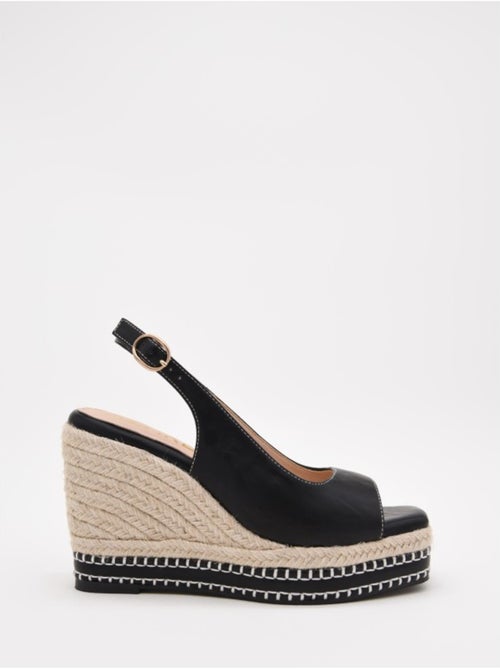 Sandali Con Zeppa Materiale Sintetico Montevita - Kiabi