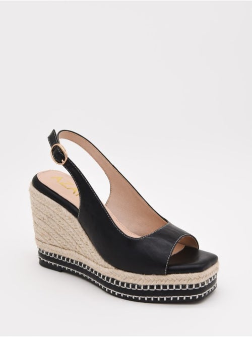 Sandali Con Zeppa Materiale Sintetico Montevita - Kiabi