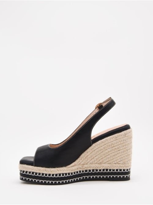 Sandali Con Zeppa Materiale Sintetico Montevita - Kiabi