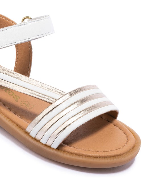 Sandali conguitos adherente rayas - Kiabi
