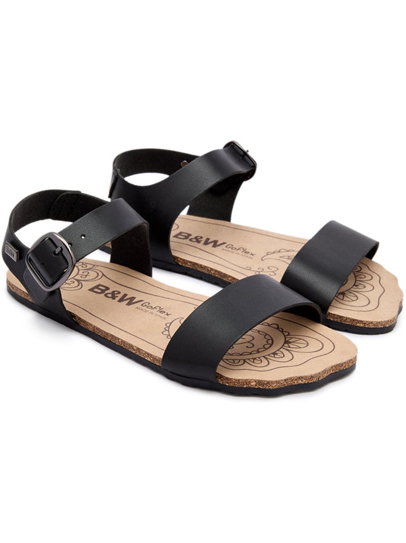 Sandali conguitos barefoot goflex abiertas Nero Nero - Kiabi