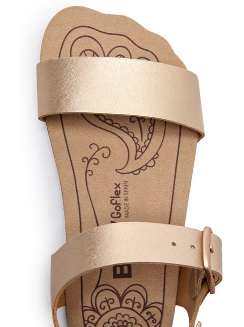 Sandali conguitos barefoot goflex brillante - Kiabi