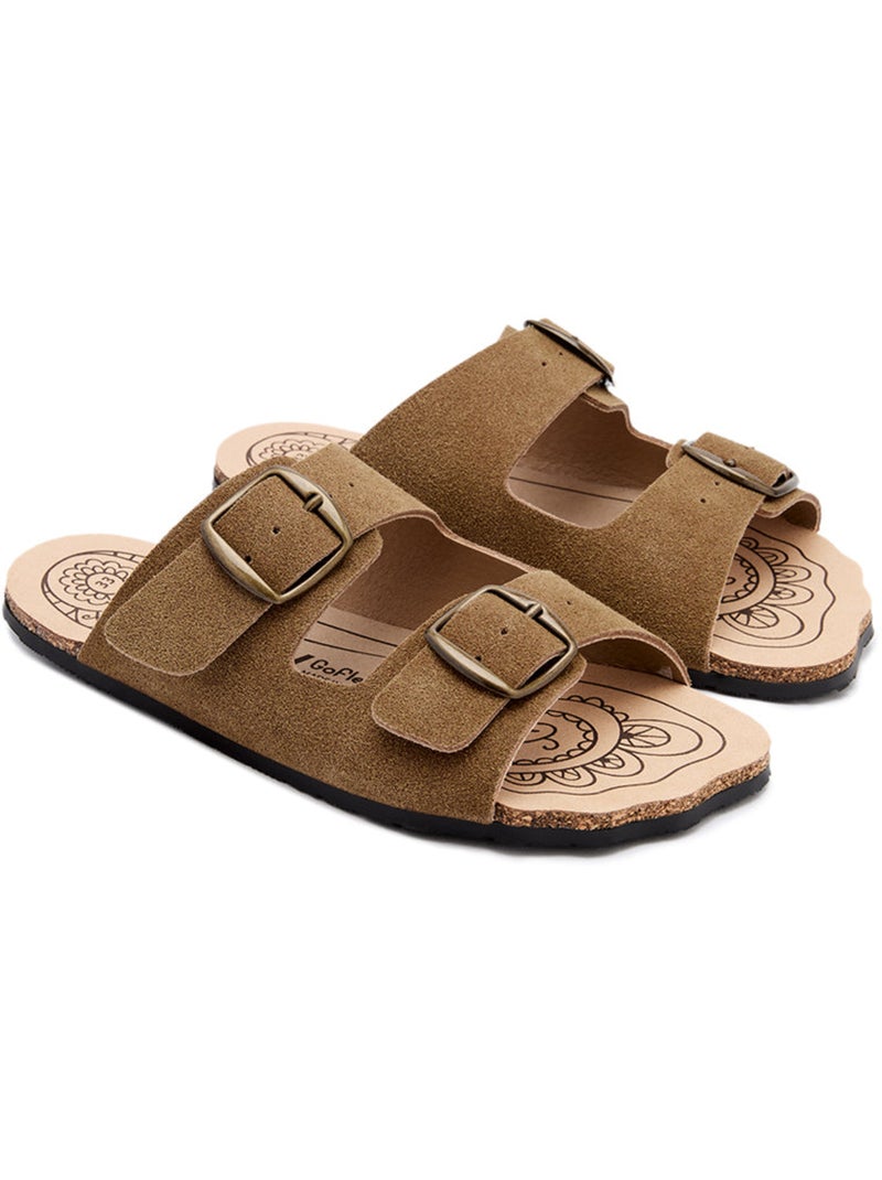 Sandali conguitos barefoot goflex Marrone chiaro - Kiabi