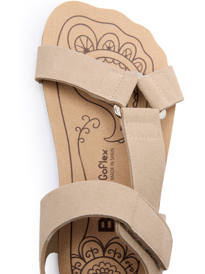 Sandali conguitos barefoot goflex Tortora - Kiabi