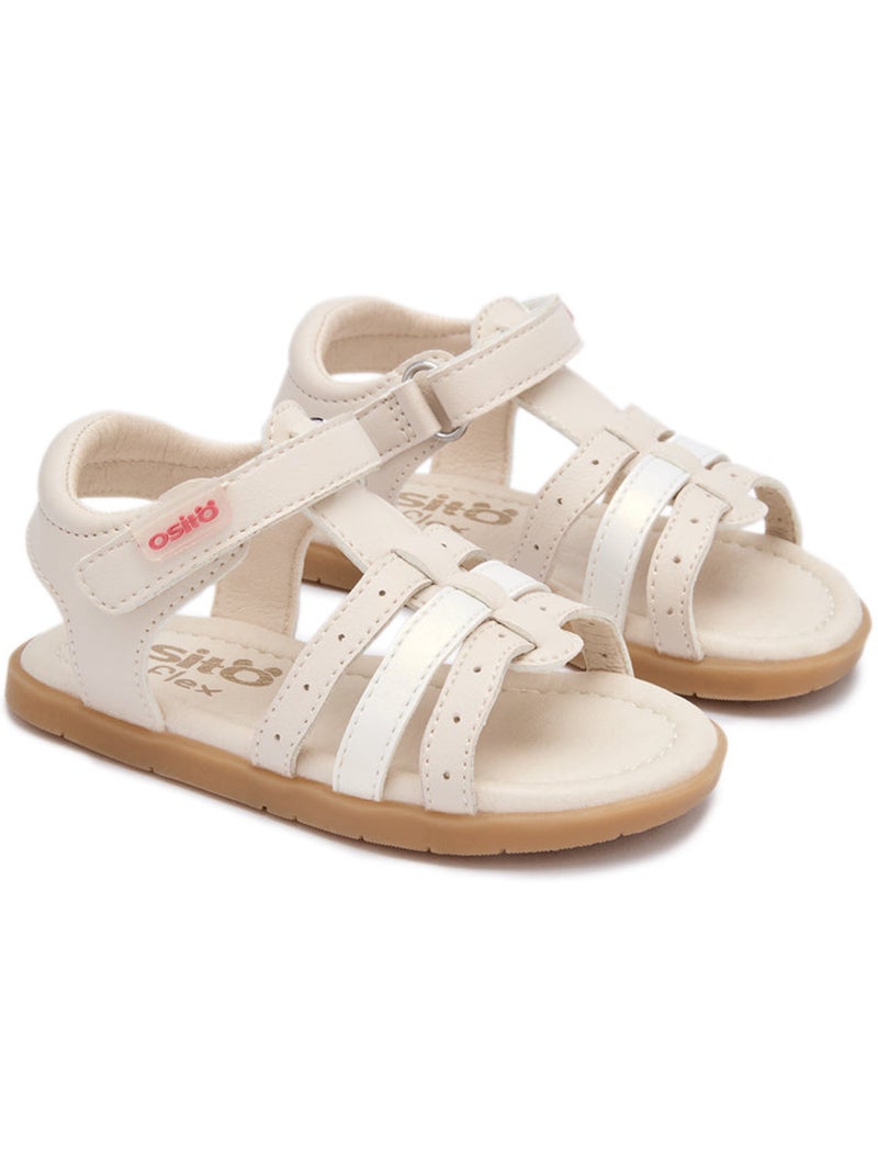 Sandali conguitos bebé barefoot goflex Beige - Kiabi