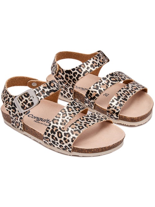 Sandali conguitos bio animal print - Kiabi