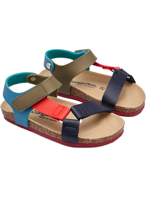 Sandali conguitos bio multi blue - Kiabi