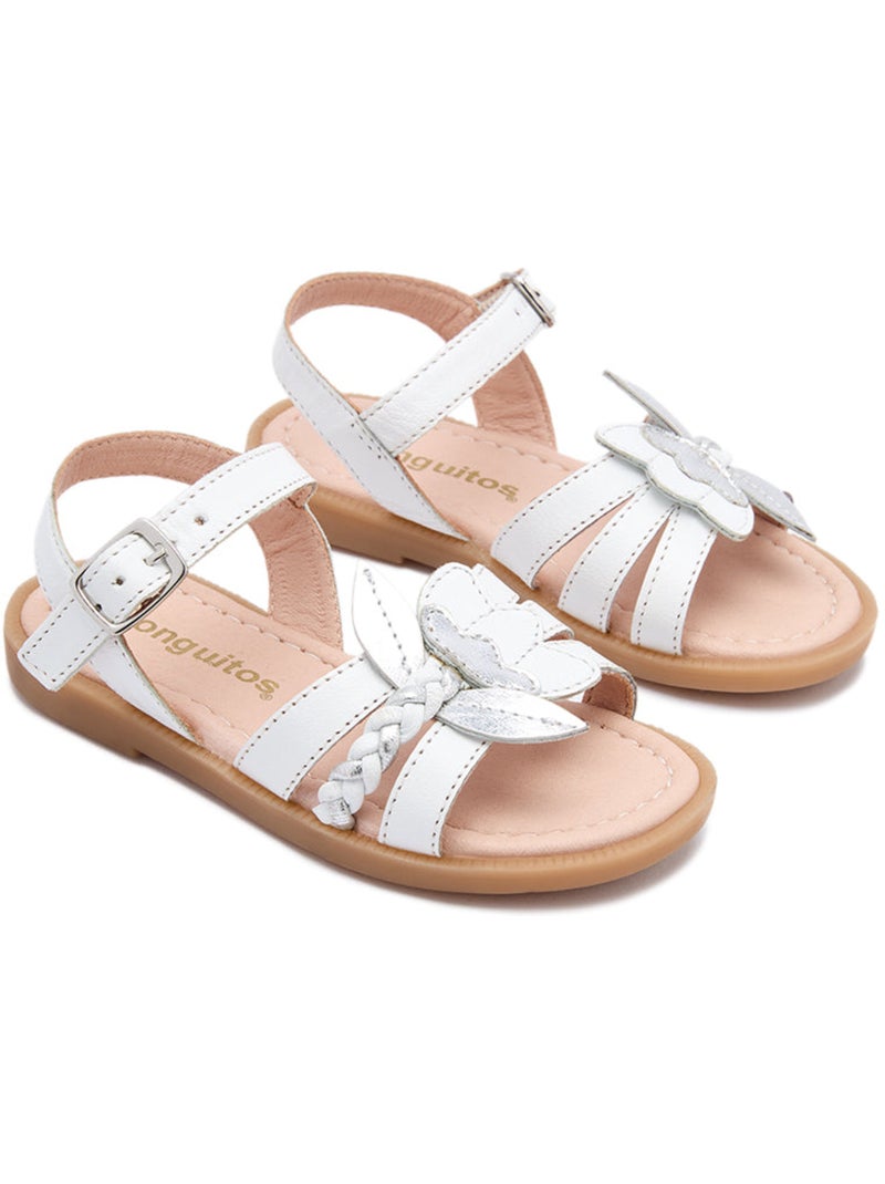 Sandali conguitos detalle brilantes Bianco - Kiabi
