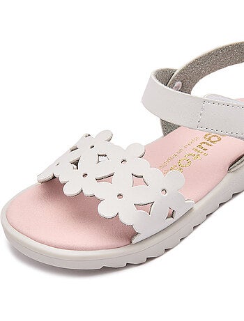 Sandali conguitos diseño floral flor