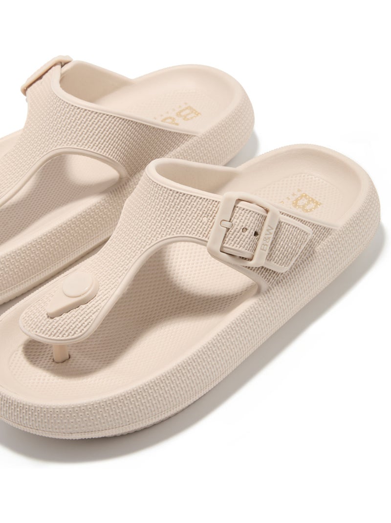 Sandali conguitos hebilla slides Beige - Kiabi