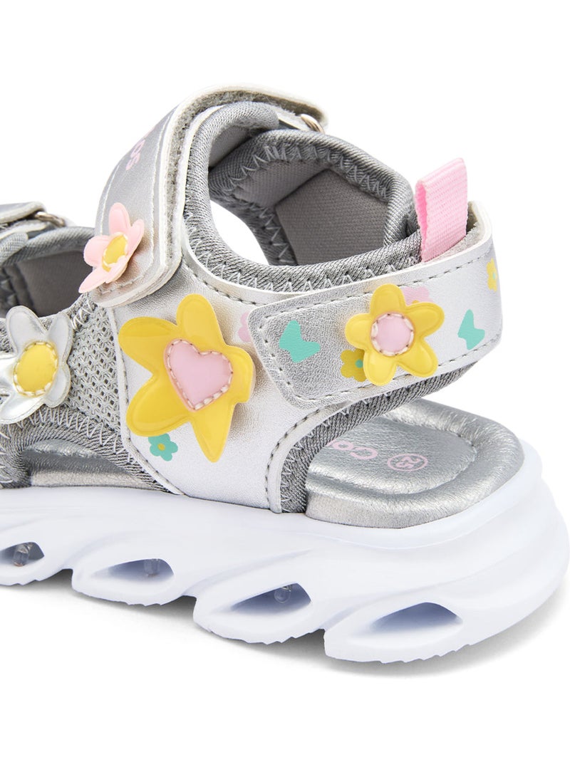 Sandali conguitos light Argento - Kiabi