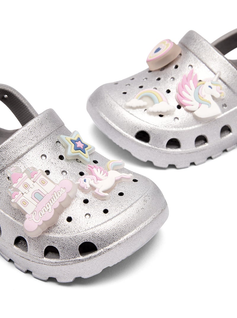 Sandali conguitos light Argento - Kiabi