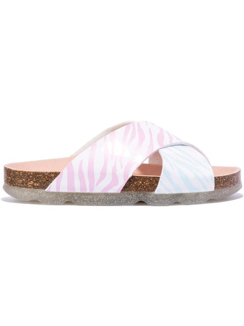 Sandali conguitos multi zebra bio b&w - Kiabi Sandali conguitos multi zebra bio b&w - Kiabi