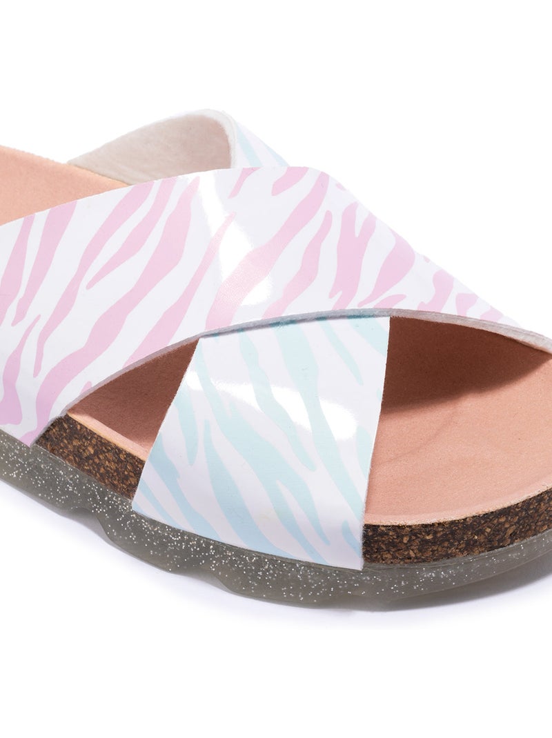 Sandali conguitos multi zebra bio  b&w Multicolore - Kiabi