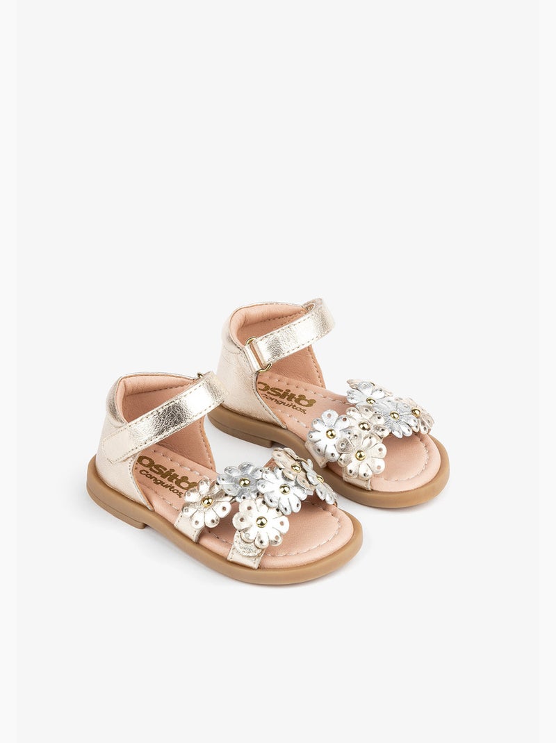 Sandali conguitos Oro - Kiabi