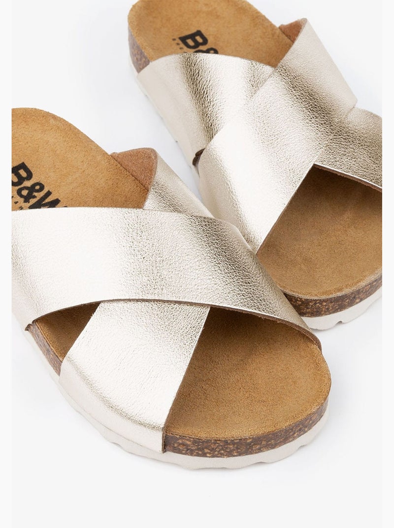 Sandali conguitos Oro - Kiabi