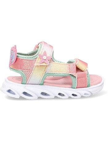 Sandali conguitos rainbow estrellas