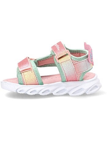 Sandali conguitos rainbow estrellas