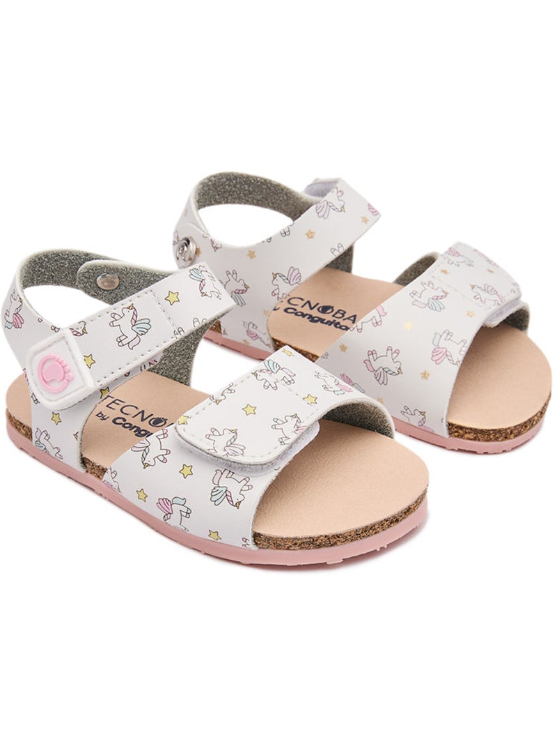 Sandali conguitos respetuosas unicornio Multicolore - Kiabi