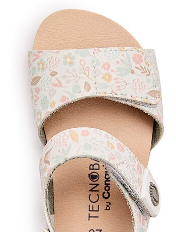 Sandali conguitos sensoriales floral