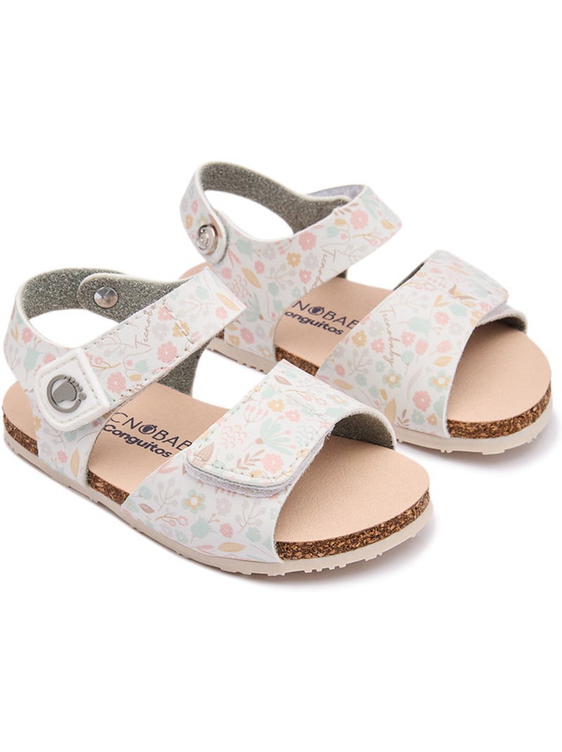 Sandali conguitos sensoriales floral Multicolore - Kiabi