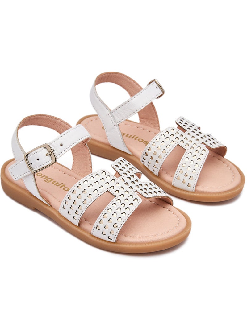 Sandali conguitos shine hearts Oro - Kiabi