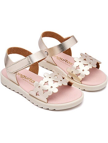 Sandali conguitos diseño floral flor