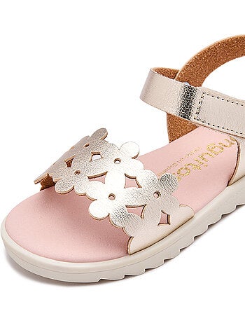 Sandali conguitos diseño floral flor