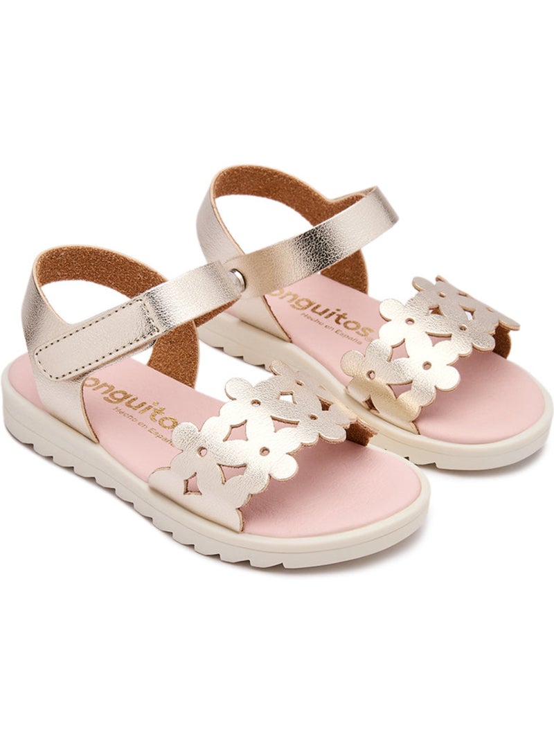 Sandali conguitos shine Oro - Kiabi