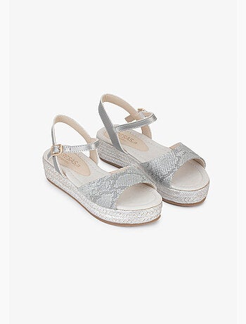 Sandali conguitos snake wedge
