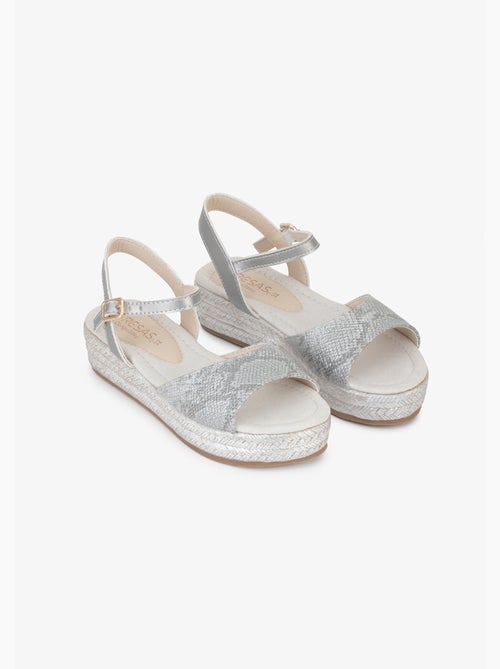 Sandali conguitos snake wedge - Kiabi Sandali conguitos snake wedge - Kiabi