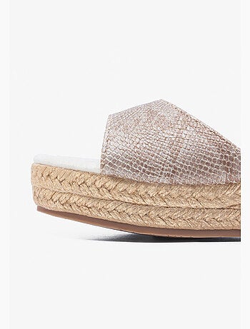 Sandali conguitos snake wedge
