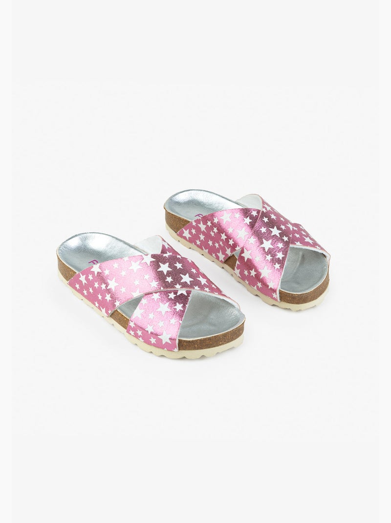 Sandali conguitos stars  bio Rosa - Kiabi