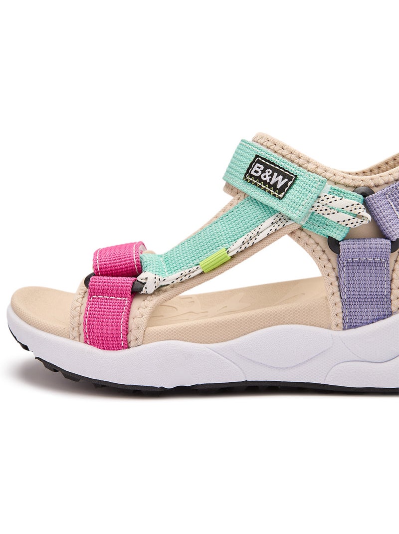 Sandali conguitos tiras Multicolore - Kiabi